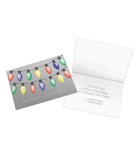 Classic Festive Lights Holiday Card