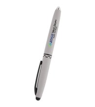 Keeper Soft Touch Triple Function Pen with Light & Stylus -Full Color