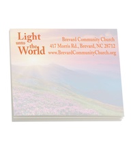 Sticky Note Pads - Light unto the World 4&quot; x 3&quot; (25 sheets)