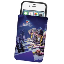 Dye Sublimated Microfiber Phone Wallet Pouch or Sleeve