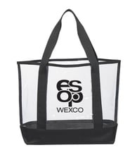 Clear Casual Tote Bag