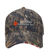 Camo Patriotic Cap - Embroidered