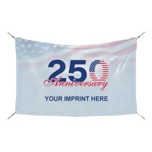 USA 250th Anniversary 5' x 3' Banner (Personalization Available)