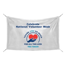 National Volunteer Week 5' x 3' Banner