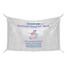 National Hospital Week 5' x 3' Banner