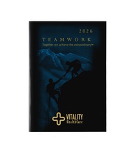 Teamwork Peak Mountains Date Log Calendar 2026