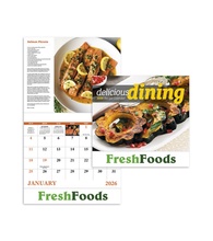 Delicious Dining Wall Calendar 2026
