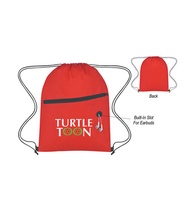 Non-Woven Sports Pack with Front Zipper