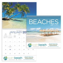 Beaches 2026 Promotional Wall Calendars