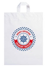 Soft Loop Handle Promotional Bags - 12" x 15" x 5"