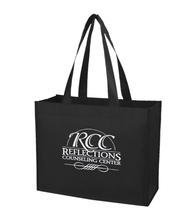 Matte Laminated Non Woven Horizontal Shopper Tote