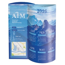 Scenic Wave Desk Calendar