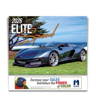 Elite Speed Wall Calendar 2026