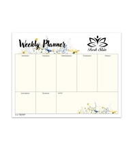 Small Weekly Desk Pad (Non Dated) - Colors