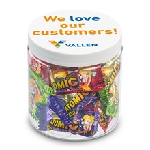 8 oz Jar of Individually Wrapped Atomic Candy