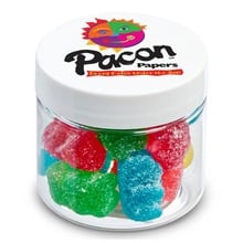 2 oz. jar of sour Gummy Bears