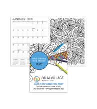Adult Coloring Book Planner 2026