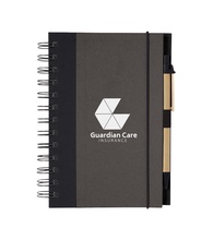 Eco-Inspired Spiral Notebook & Pen