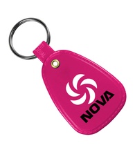 Antimicrobial Western Saddle Key Tag-Full Color Imprint