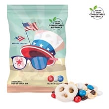 4 oz. ECO- Digibag™, Americana M&M Snack Mix
