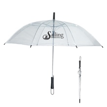 46" Arc Clear Umbrella