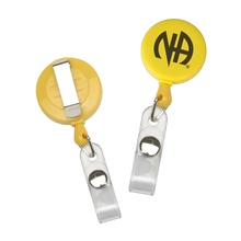 Round Retractable Coil Custom Badge Clips