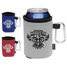 Custom Collapsible Koozie Can Kooler with Carabiner
