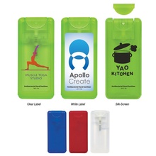 Compact Personalized Hand Sanitizer Spray - .34 oz.