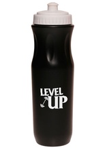 Custom 26 oz. Plastic Sports Bottles with Push Top