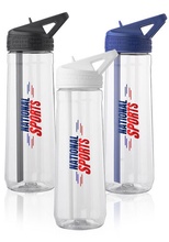 Custom 30 oz. Fitness Bottle with Sip Straw