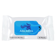 Custom Antibacterial Wet Wipe Packets