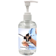 Custom Hand Sanitizer Pump - 8 oz. - Made in USA