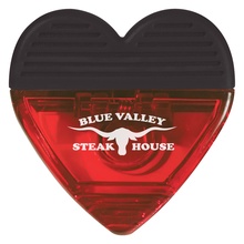Custom Heart Shape Magnetic Clips