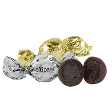 Custom Wrapped Chocolate Truffles