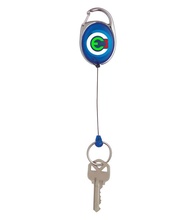 Retractable Key Ring-Full Color Imprint