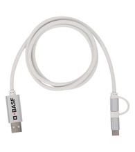 3-in-1 3 Ft. Disco Tech Light Up Charging Cable