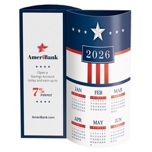 USA Wave Desk Calendar
