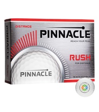 Pinnacle Rush Golf Balls (12 pack) Std. Service