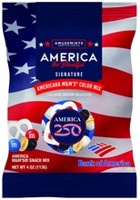 4oz Digibag America 250 M&M Snack mix