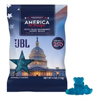 America 250- 4oz. Digibag-Blue Raspberry Gummy