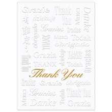 Multilingual Thank You Card