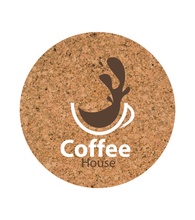 Cork Coasters Round Shape
