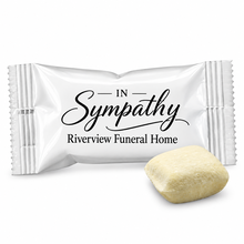 In Sympathy Buttermints with Your Personalization