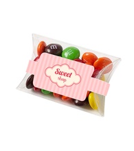 Pillow Case Box with M&m's