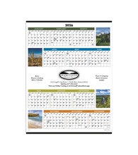 Scenic Span-A-Year Calendar 2026