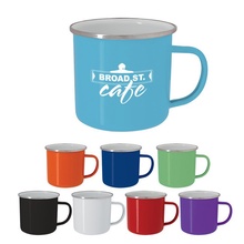 Promotional 16 oz. Enamel Campfire Mugs