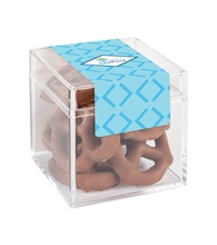Sweet Boxes with Milk Chocolate Pretzels