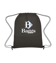 Wave Design Non-Woven Drawstring Bag