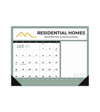 Notes Desk Pad with Vinyl Corners 2026