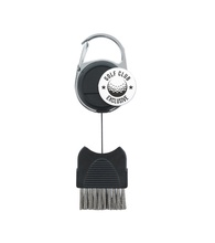 Golf Club Brush with Ball Marker